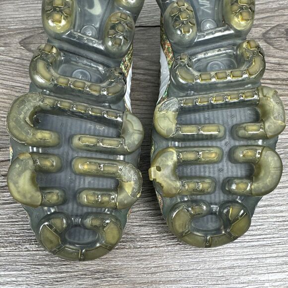 Nike Air Vapormax Flyknit Dark Grey Reflective‎ Silver Women’s Size 8 849557-019 - Picture 9 of 14